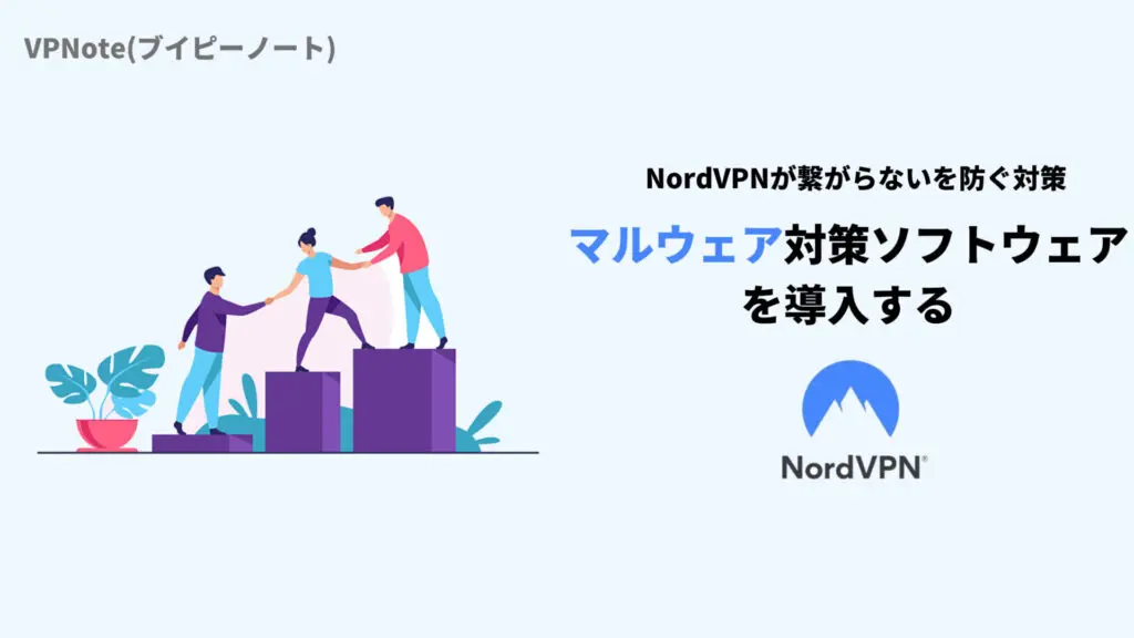 NordVPNマルウェア対策ソフトウェアを導入する
